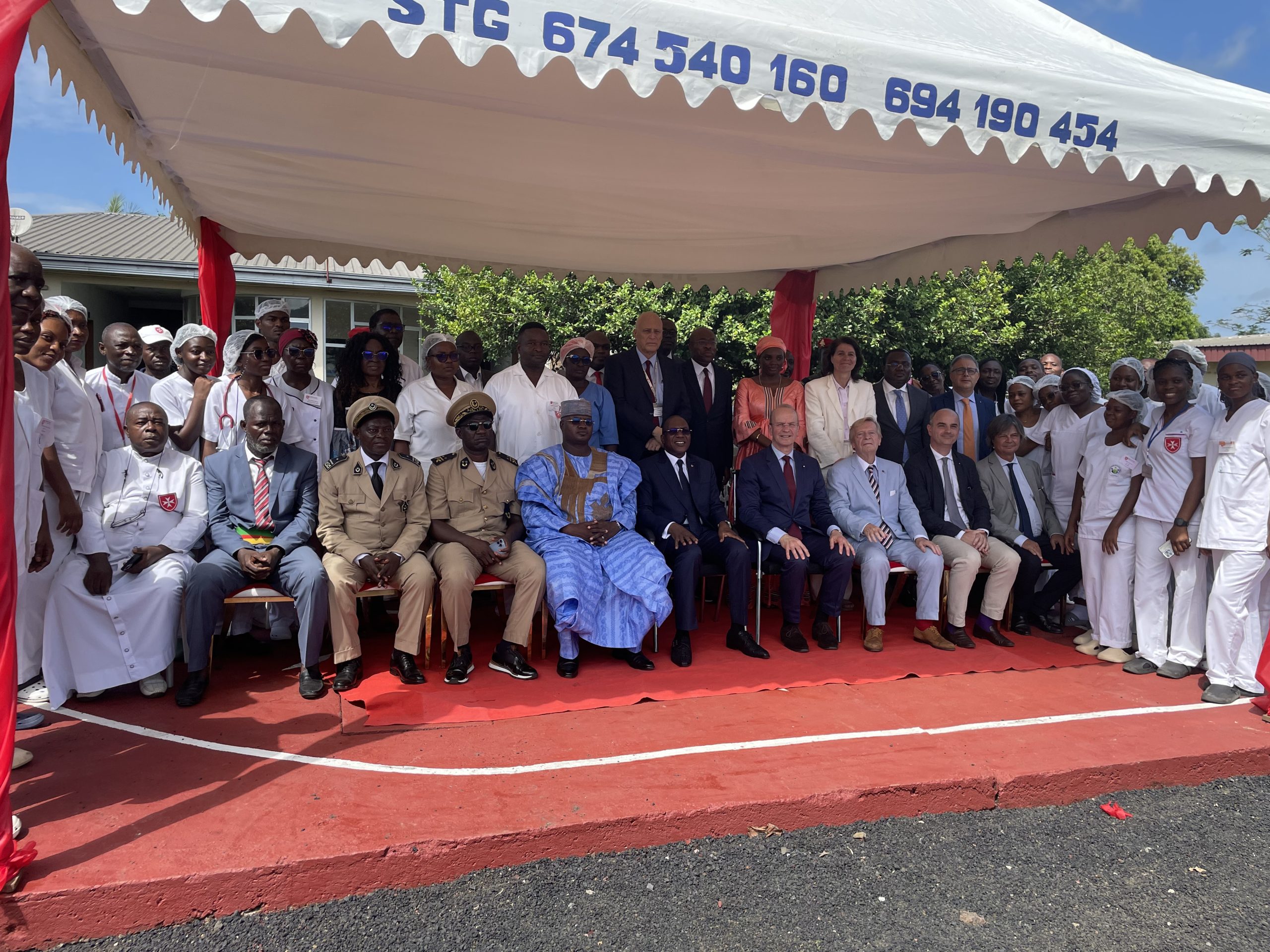 Grand Hospitaller Joseph D. Blotz visits Cameroon